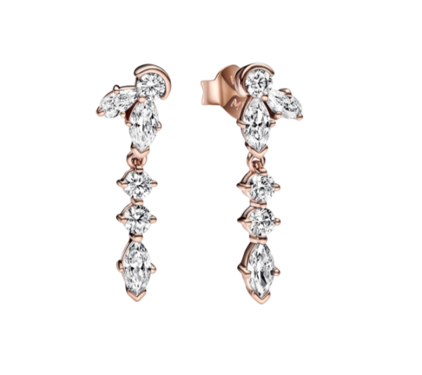 Brincos Sparkling Herbarium Pandora