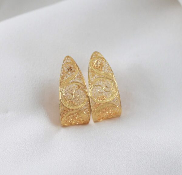 Brincos Filigrana Ouro 19.2kt