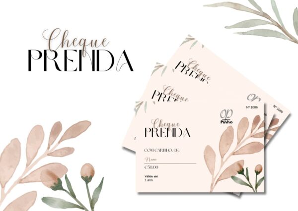 Cheque Prenda- Ourivesaria Pinho