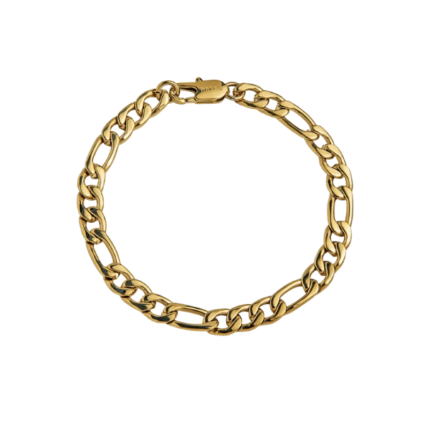 Pulseira Aço Chain Golden Hassu