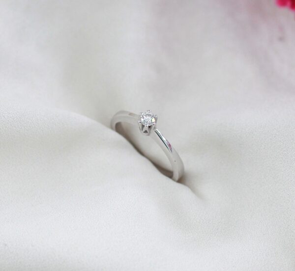 Anel Diamantes Ouro 19,2kt