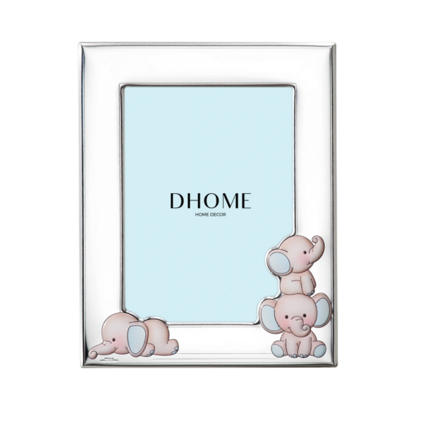 Moldura Elefante PVD Prateado