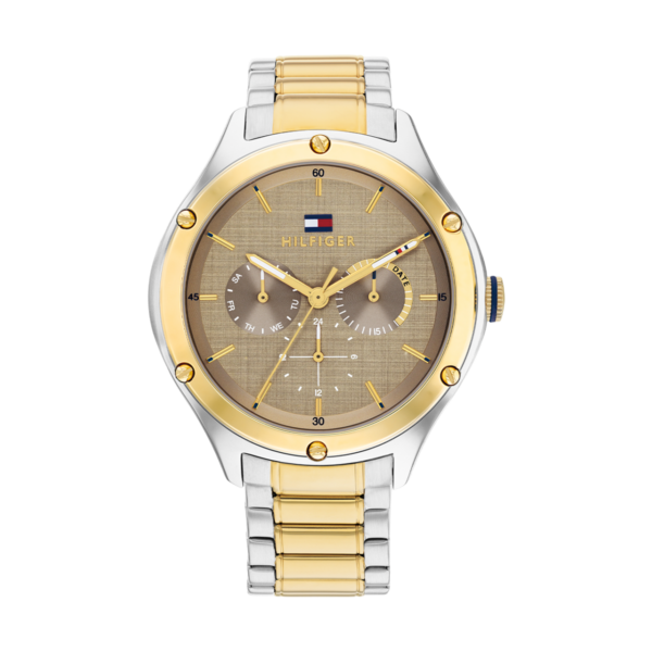 Relógio Aço Bicolor Dourado Tommy Hilfiger