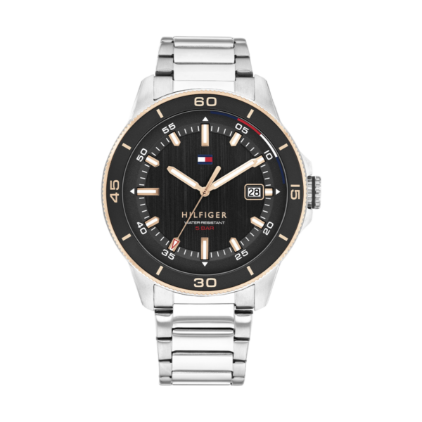 Relógio Aço Preto Tommy Hilfiger