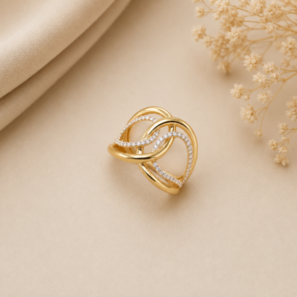 Anel Aros Ouro 19,2Kt