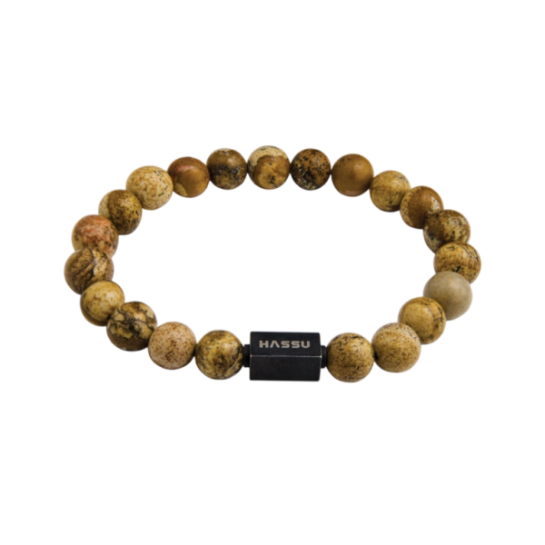 Pulseira Aço Stone Dark Hassu