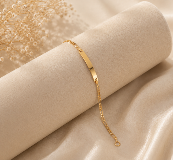 Pulseira 3+1 personalizável Ouro 19.2Kt