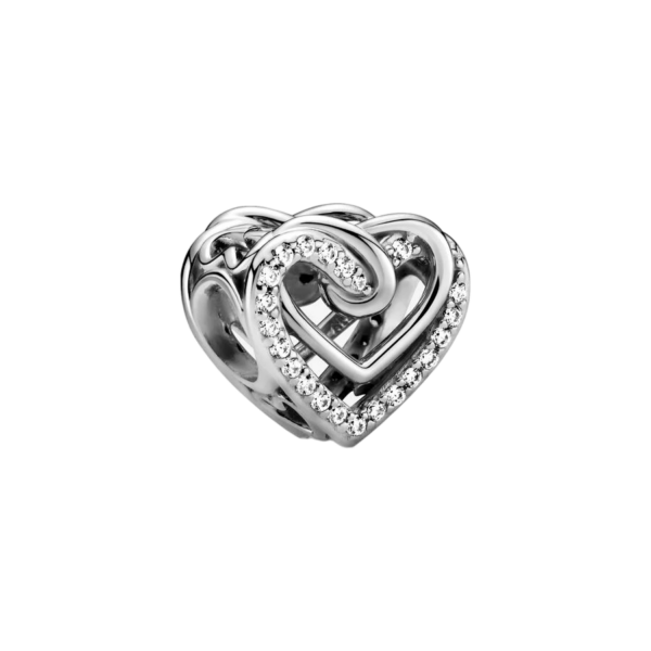 Pandora Wrapped Hearts Charm