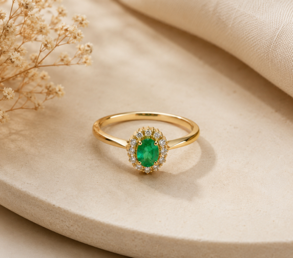 9Kt Gold Cross Ring