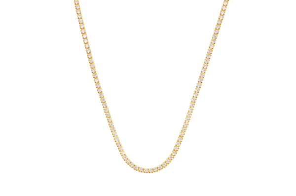 Eugénio Campos Gold Silver Gloss Necklace