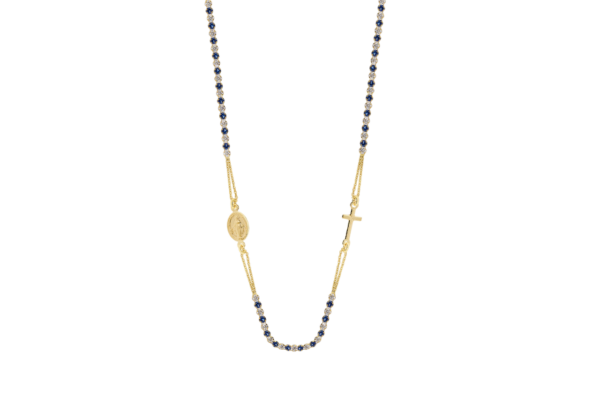 Eugénio Campos Gold Silver Saint Necklace