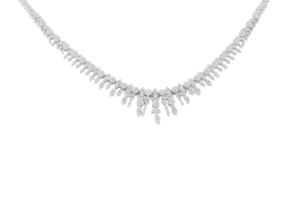 Silver Zirconia Necklace