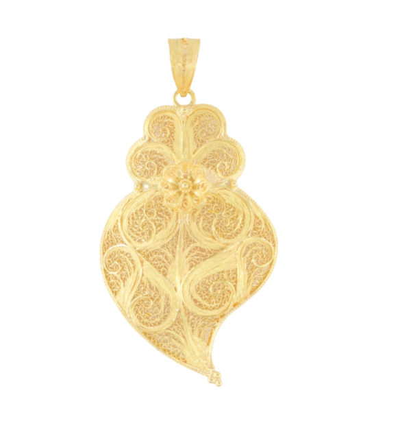 Viana Filigree Heart 19.2Kt Gold