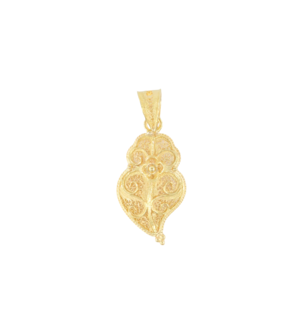 Viana Filigree Heart 19.2Kt Gold