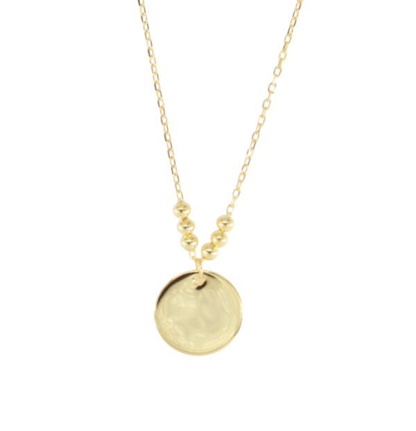 Customizable Necklace in Gold Silver