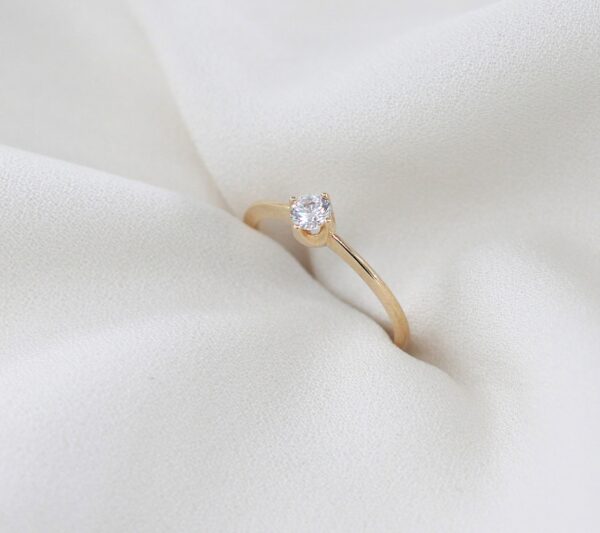 9kt Bicolor Gold Twisted Ring