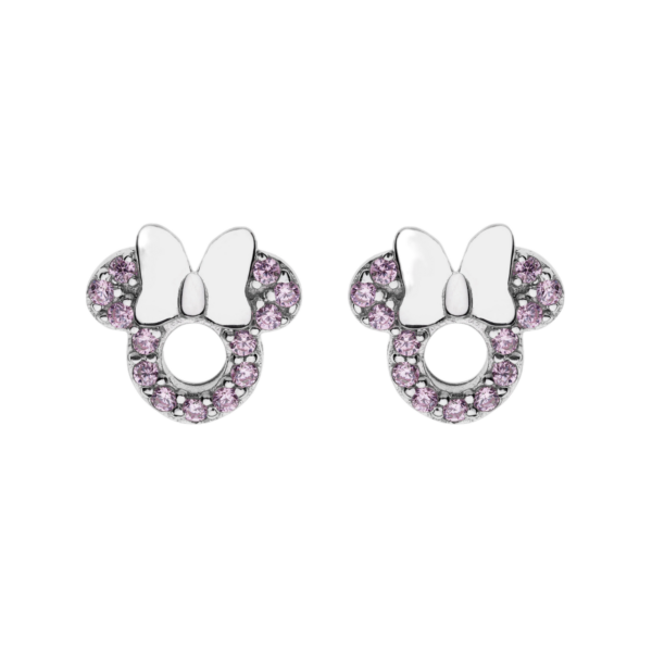 Disney Silver Minnie Earrings