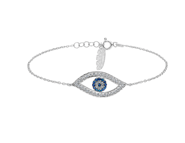 Pulseira Blue Eye Prata Eugénio Campos