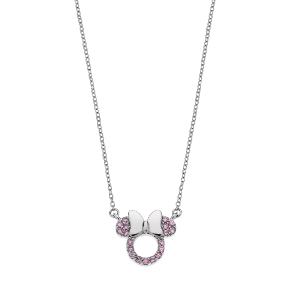 Disney Silver Minnie Necklace