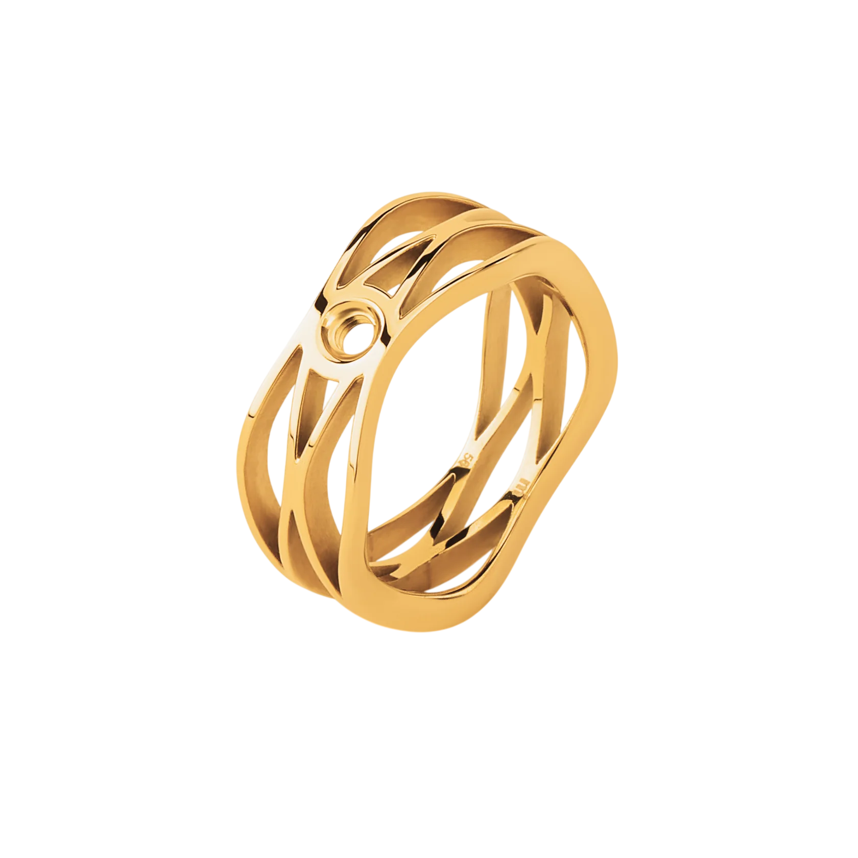 Anel Melano TR42 Dourado