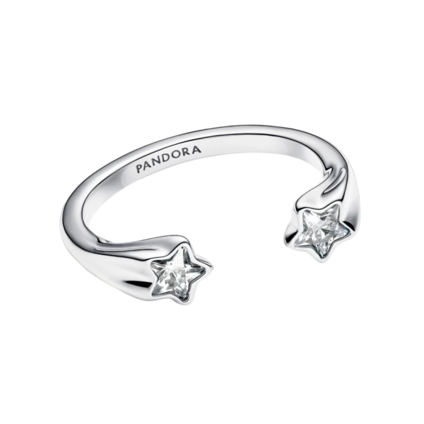 Pandora Shooting Stars Open Ring