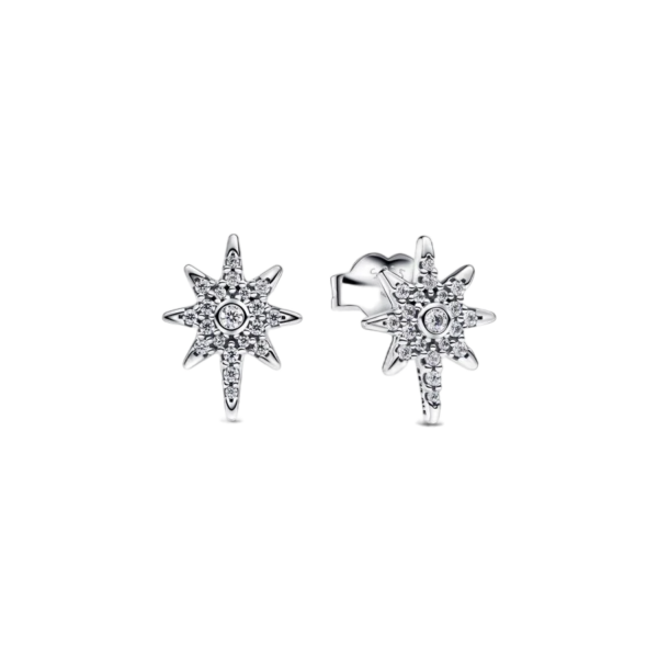 Pandora North Star Spike Earrings