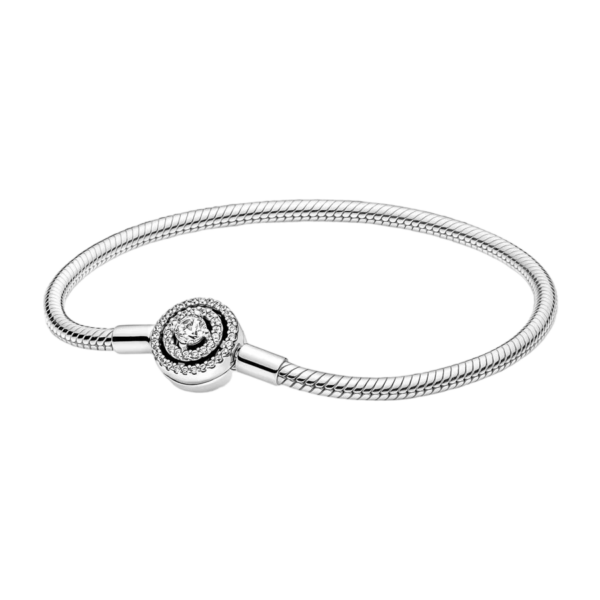 Pandora Snake Mesh Halo Bracelet