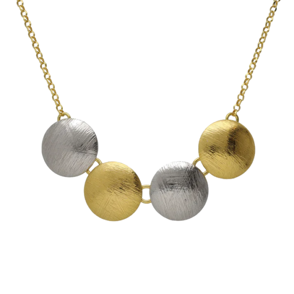 Victória Cruz Silver Spheres Necklace