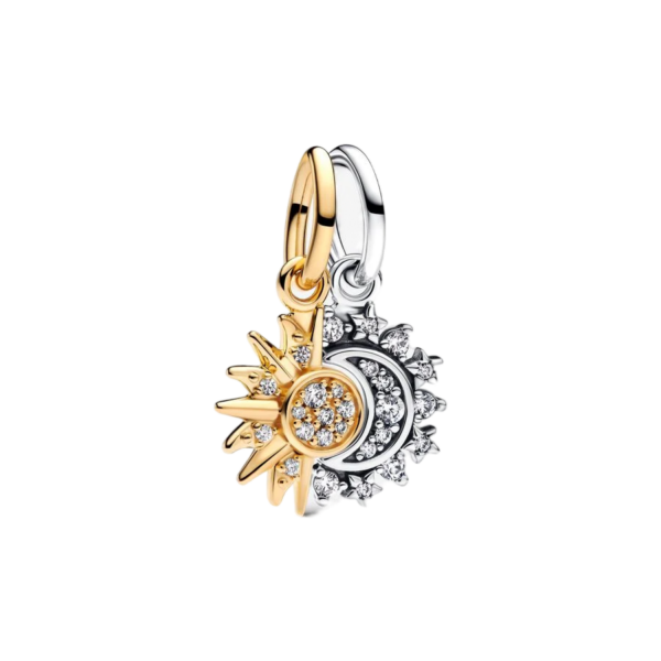 Pandora Sun and Moon Divisible Pendant Charm