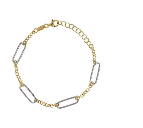 Pulseira Elos Prata Victória Cruz