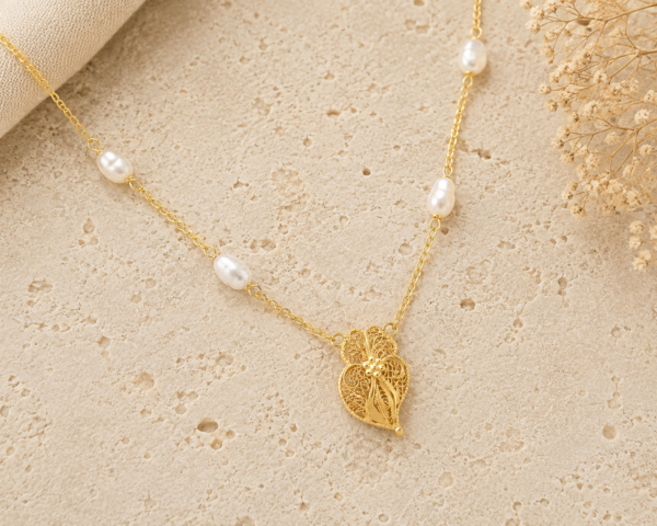 Heart of Viana Necklace Gold 19.2Kt