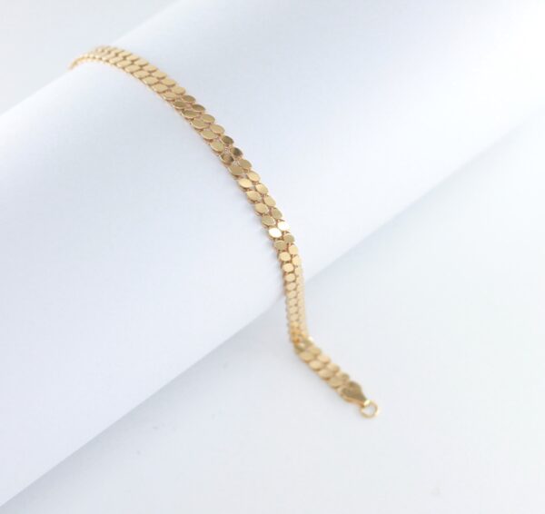 Semi-rigid Bracelet 19.2kt Gold