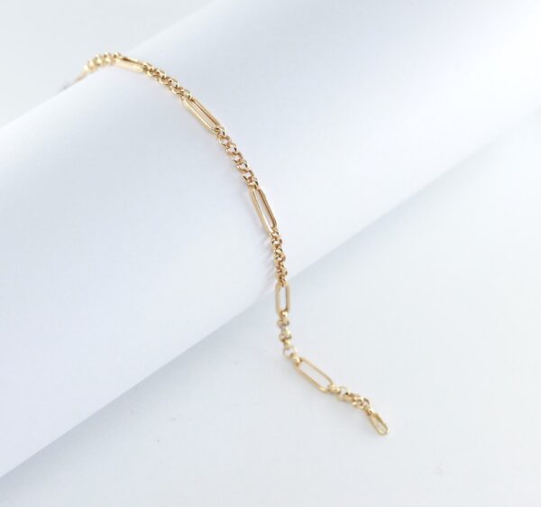 19.2Kt Gold Link Bracelet