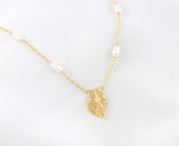 Heart of Viana Necklace Gold 19.2Kt