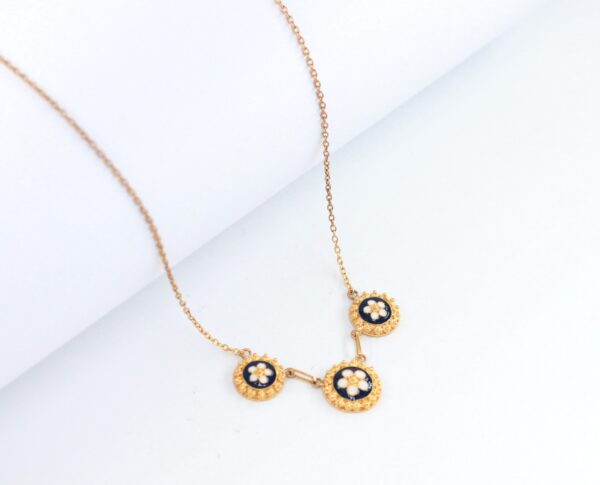 Necklace Caramujos 19.2Kt Gold