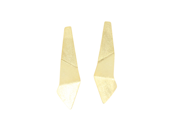Crystal earrings with Victória Cruz pendant