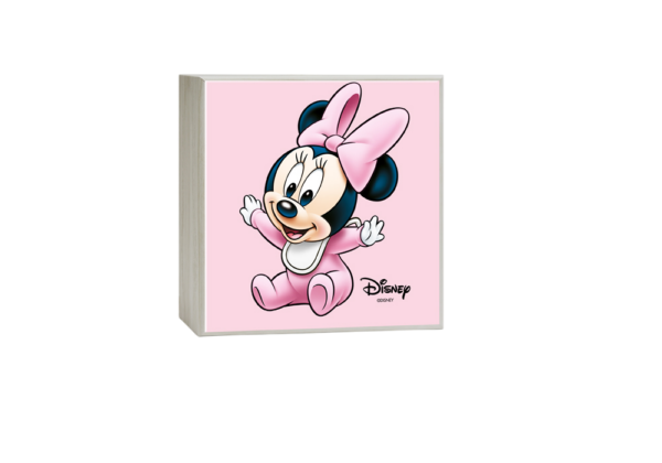 Candeeiro Minnie  PVD Prateado