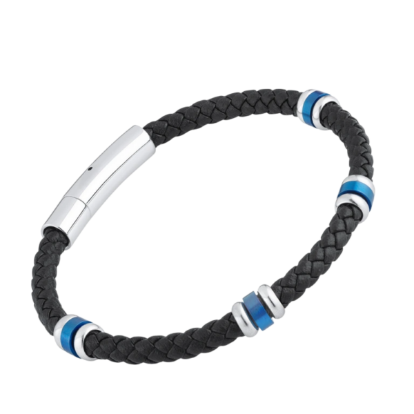 Pulseira Aço City Blue Hassu