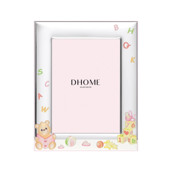 Moldura Urso PVD Prateado