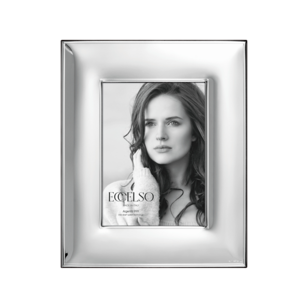 Moldura Faixa Larga PVD Prateado