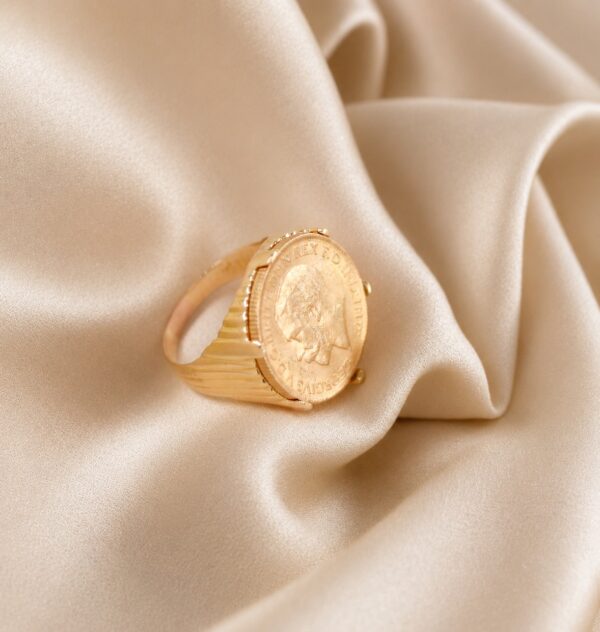 Anel Libra Ouro 19,2Kt