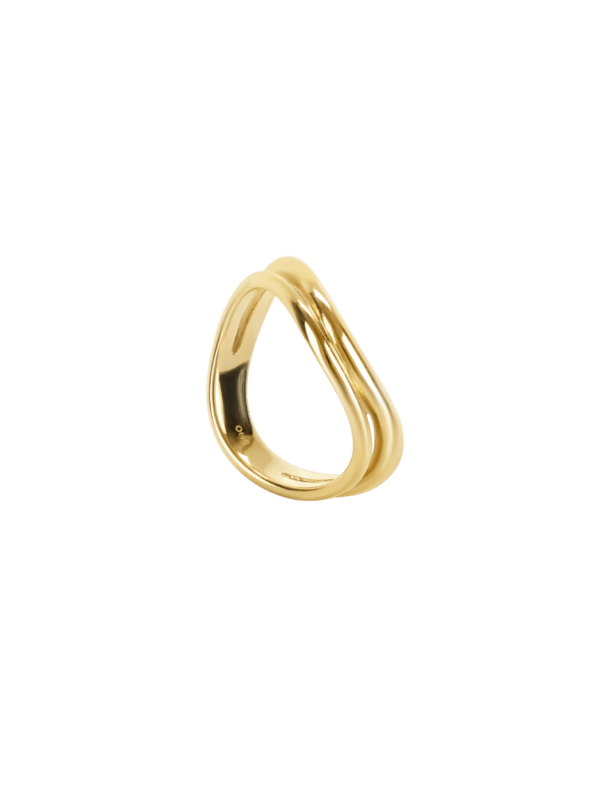 Anel Infinity Double Gold One