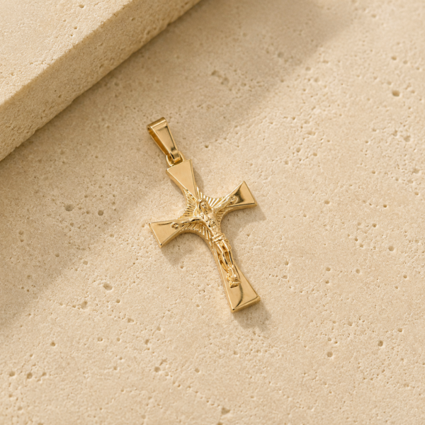 Cruz Cristo Ouro 19,2Kt