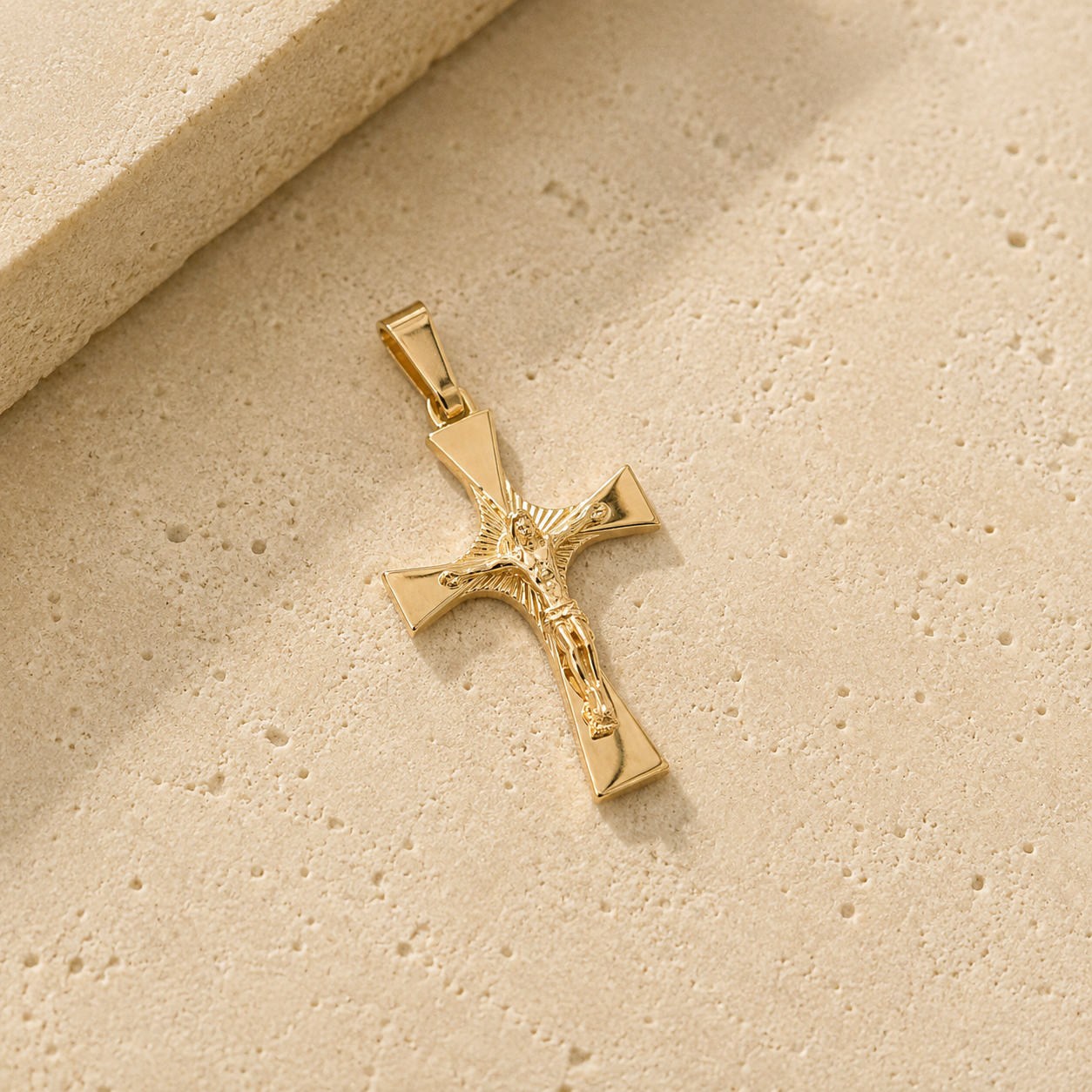 Cruz Cristo Ouro 19,2Kt