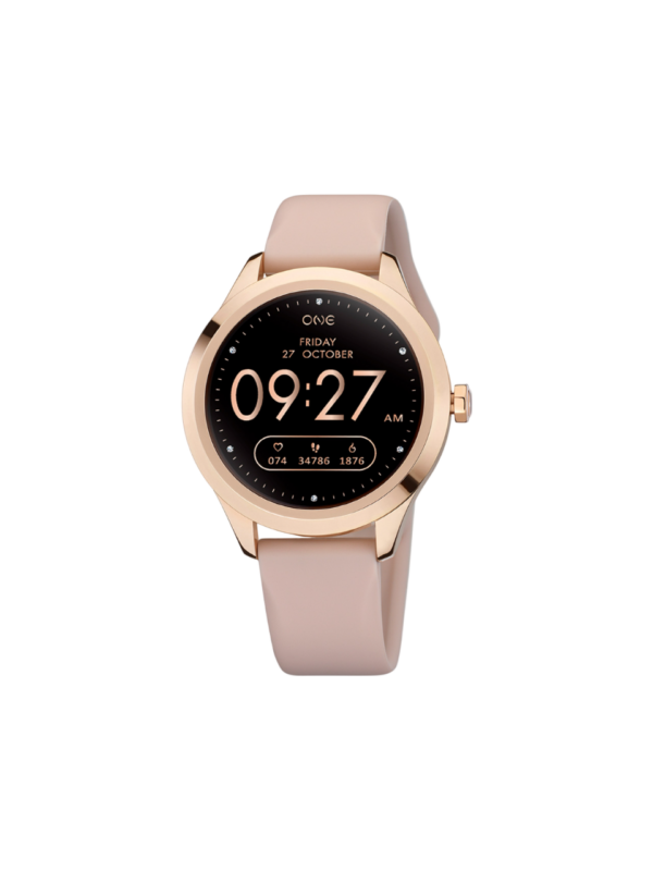 Smartwatch Mini Rosegold Silicone One