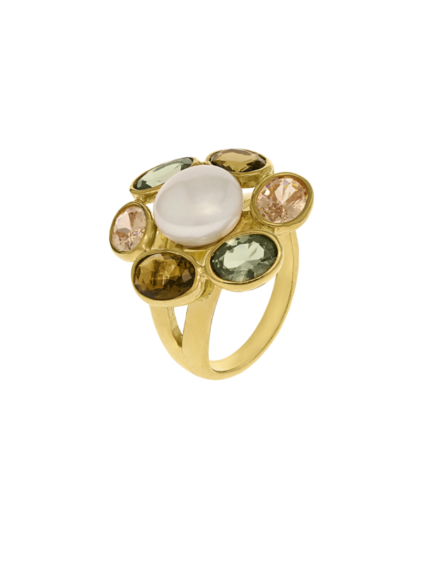 Anel Evergreen Prata Eugénio Campos