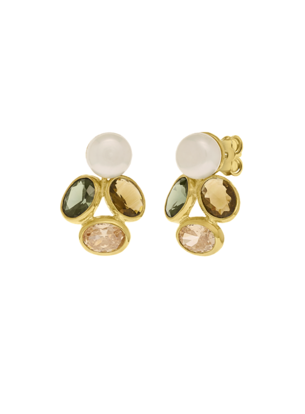 Brincos Evergreen Prata Eugénio Campos