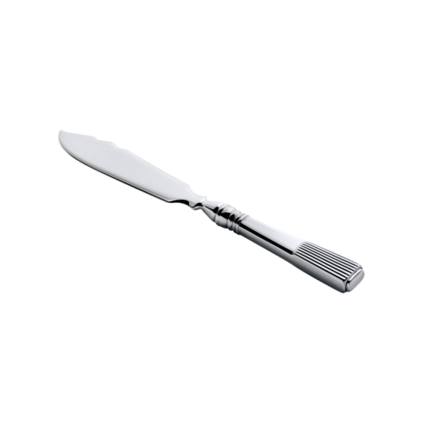 Faca Peixe Caninhas Prata Topázio