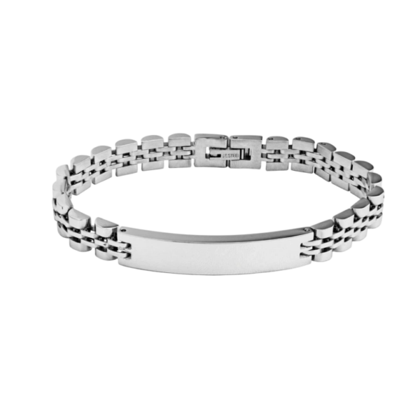 Pulseira Aço Messenger Hassu