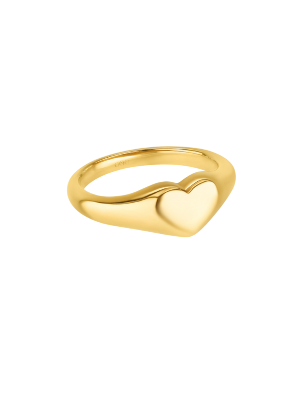 Anel Crazy Heart Gold One